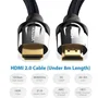 Vention Cable HDMI 2.0 4K VAA-B05-B100 Trenzado 1m Negro